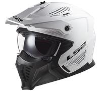 LS2 OF606 Drifter solid gloss white