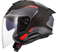 LS2 Casque moto OF618 Verso II Air Black / Red L