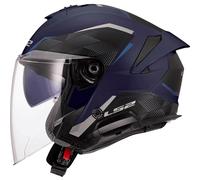 LS2 OF618 Verso II Air, casque ouvert XS Mat Bleu Foncé/Noir Mat Bleu Foncé/Noir