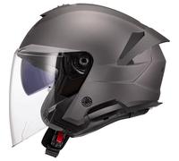 LS2 OF618 VERSO II SOLID Jethelm matt titanium XS