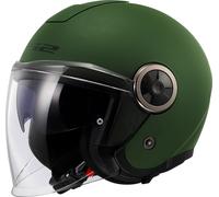 Casque Jet LS2 OF620 Classy Mat vert militaireXS Mat vert militaire