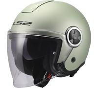 Ls2 Of620 Classy Ece 22.06 Open Face Helmet Vert,Gris 2XL