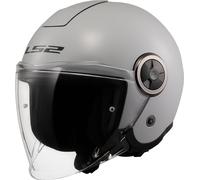 LS2 OF620 Classy Solid Casque jet, gris, taille M pour homme