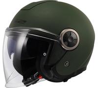 LS2 Casque jet OF620 Classy Solid mat vert XL