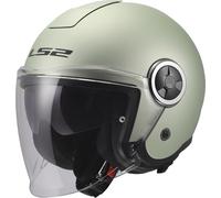 LS2 OF620 Classy Solid Casque jet, gris, taille M pour homme