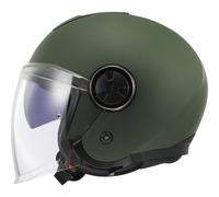 LS2 OF620 Classy Solid, casque à réaction 3XL Matt-Vert Foncé Matt-Vert Foncé