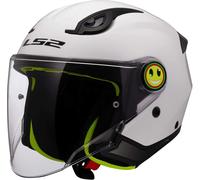 LS2 OF622 Funny II Casque jet pour enfants, blanc, Y/L (51/52)