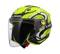 LS2 OF622 FUNNY II GLUP - S - OF622 FUNNY II GLUP - JAUNE