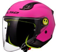 LS2 Casque moto OF622 Funny II Junior Pink M