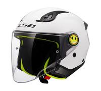 LS2 OF622 FUNNY II SOLID - M - OF622 FUNNY II SOLID - BLANC