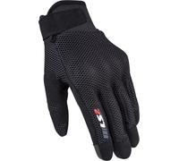 LS2 Ray Gants de moto en maille, noir, taille XL pour homme