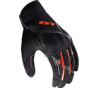LS2 Ray II Gants de moto, noir/rouge, Taille M