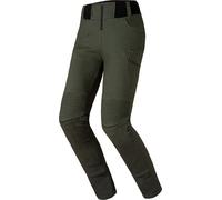 LS2 Router, pantalon en textile pour femmes L Vert Foncé Vert Foncé