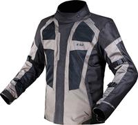 LS2 Scout imperméable dames moto textile veste, noir/gris foncé, Taille M