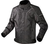 LS2 Sepang imperméable dames moto textile veste, noir/gris foncé, Taille 3XL