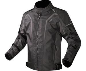 LS2 Sepang imperméable dames moto textile veste, noir-gris, taille 2XL pour femmes