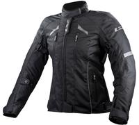 LS2 Serra Evo imperméable dames moto textile veste, noir, taille 4XL pour femmes
