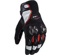 LS2 Spark II Air, gants M Noir/Blanc/Rouge Noir/Blanc/Rouge