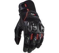 Ls2 Textil Spark 2 Leather Gloves Noir XL