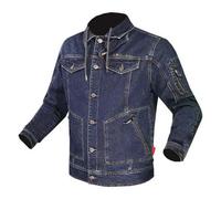LS2 Oaky Blouson textile de moto, bleu foncé, Taille L
