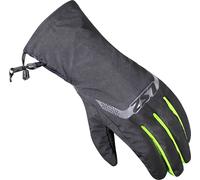LS2 Thermorain Gants de moto imperméables, noir/jaune, Taille XS/S