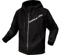 LS2 Throttle Sweat à capuche zippé de moto, noir, Taille 4XL