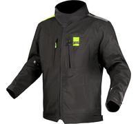 LS2, Blouson Moto Imperméable Femme Titanium Black H-V Yellow, S