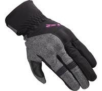LS2 Urbs II Gants de moto pour dames imperméables, noir/violet, Taille XS
