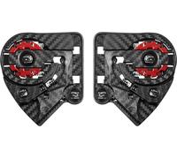 LS2 Vector/Breaker Mécanisme visière (Black,One Size)