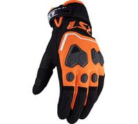 LS2 Vega, gants perforés L Noir/Orange Noir/Orange