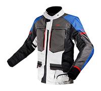 LS2 Norway, veste textile imperméable XL Gris Clair/Gris Foncé/Bleu/Noir Gris Clair/Gris Foncé/Bleu/Noir
