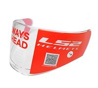 LS2 Visière Casque Valiant ff390 Pinlock Pin Ready (Clear)