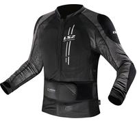 LS2 X-Armor Veste de protection, noir/gris, Taille 3XL/4XL