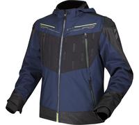 LS2 Zirconium, veste textile imperméable 4XL Bleu Foncé/Noir/Jaune Néon Bleu Foncé/Noir/Jaune Néon