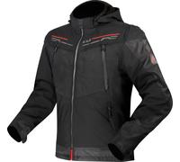 LS2 Zirconium, veste textile imperméable S Noir/Rouge Noir/Rouge