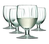 LSA International 350 ml Mia Verre à vin, Décorations transparentes (Lot de 4)