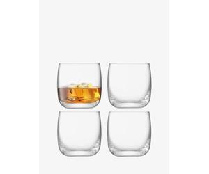 LSA International BG02 Lot de 4 verres Borough, 300 ml, transparents