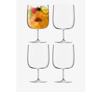 LSA International BG05 Lot de 4 verres à bière Borough, 625 ml, transparents