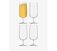 LSA International BG06 Lot de 4 verres à bière Borough, 440 ml, transparents