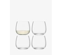 LSA International BG10 Lot de 4 verres sans pied Borough, 370 ml, transparents