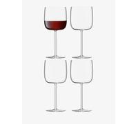 LSA International BG13 Lot de 4 verres à vin Borough, 450 ml, transparents