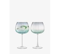 LSA International G1443-23-151 Dusk Balloon Goblet 650ml Vert/Gris x 2