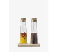 LSA International G1622-07-304 Gio Line Set de bouteilles en verre, 200 millilitres