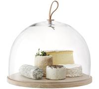 LSA International Ivalo dôme et base en frêne clair, 32 cm