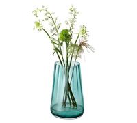LSA International LG17 Lagoon Vase/lanterne en verre soufflé à la bouche et fait à la main Vert d'eau 35 cm