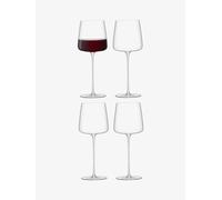LSA International Metropolitan Grand Cru Verre transparent 680 ml | Lot de 4 | Passe au lave-vaisselle | MW04