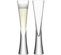 LSA International Moya Champagne Flute (2 Pack) 57 fl oz Clear