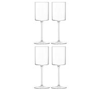 LSA International OF02 Lot de 4 verres à vin blanc Otis, 240 ml, transparents