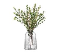 LSA International PT01 Vase Pleat, hauteur 20 cm, transparent