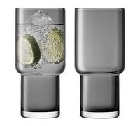 LSA International UT70 Lot de 2 verres utilitaires Ardoise 300 ml